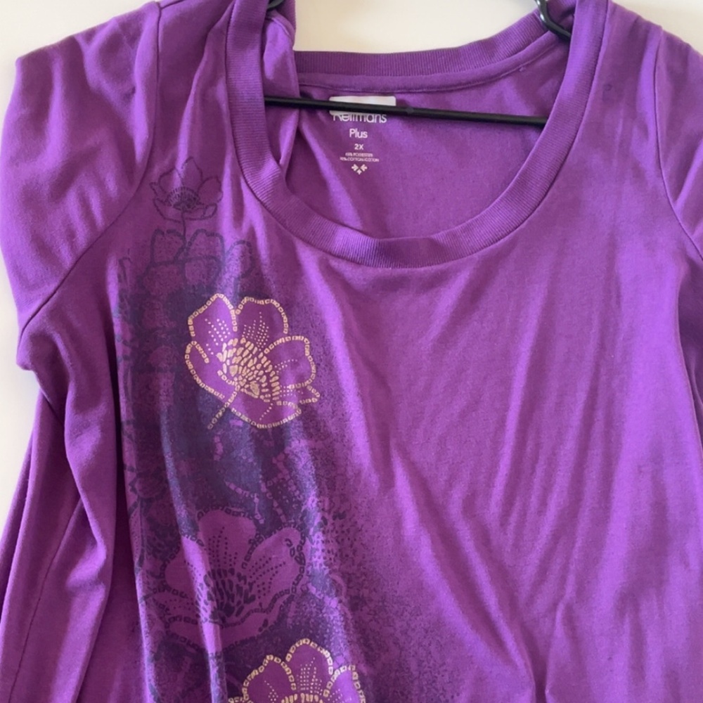 Purple shirt